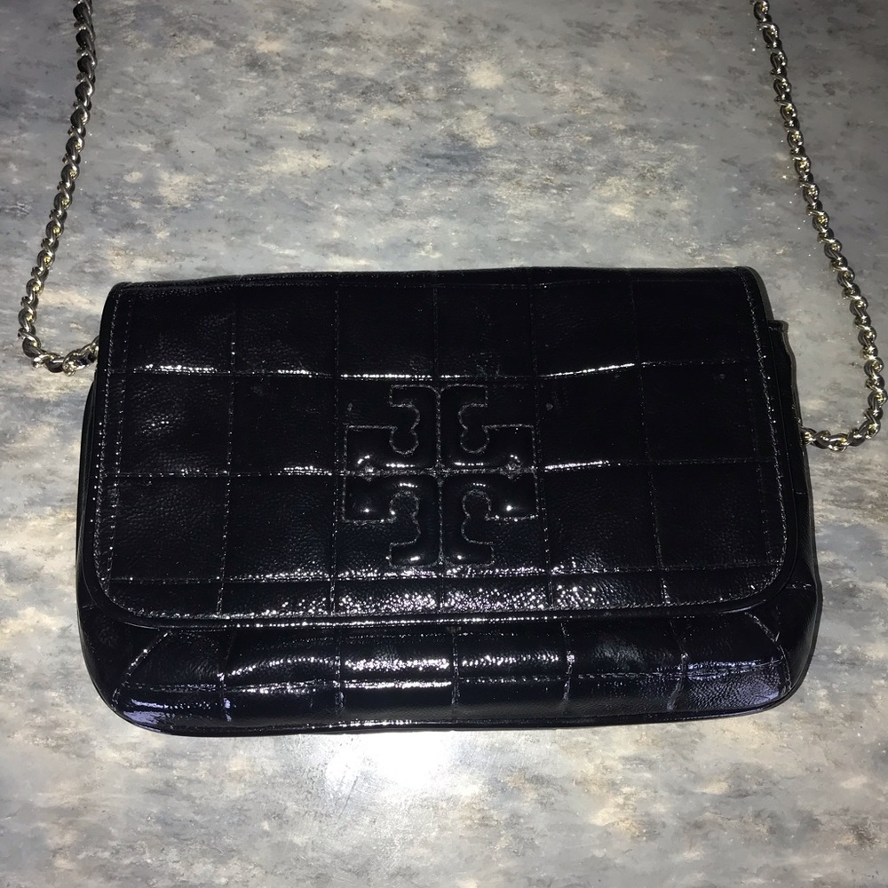 Tory Burch black crossbody purse